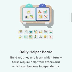 LOVEVERY Daily Helper Board - NEW IN BOX!
